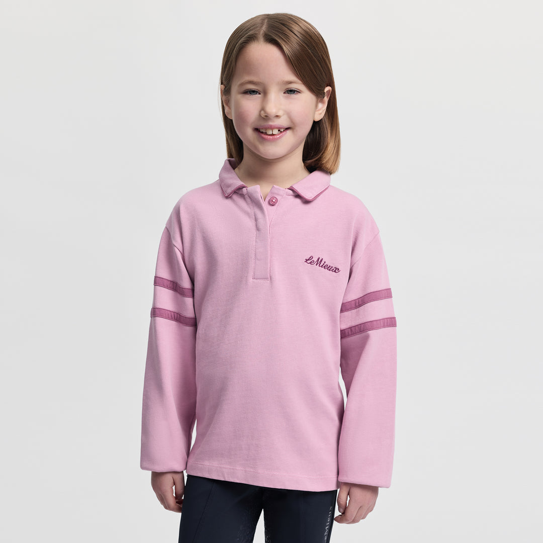 LeMieux Mini Robbie Rugby Shirt - Mallow