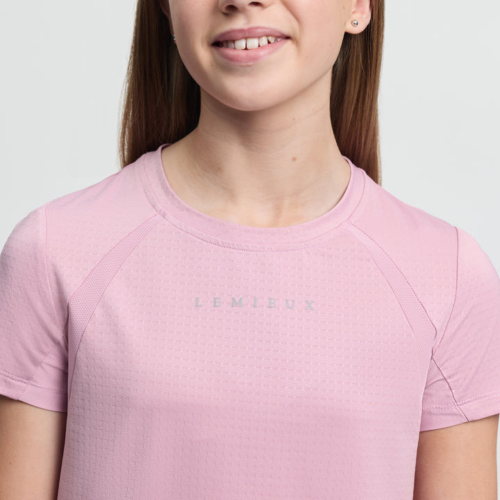 LeMieux Young Rider Sports T-Shirt - Fondant