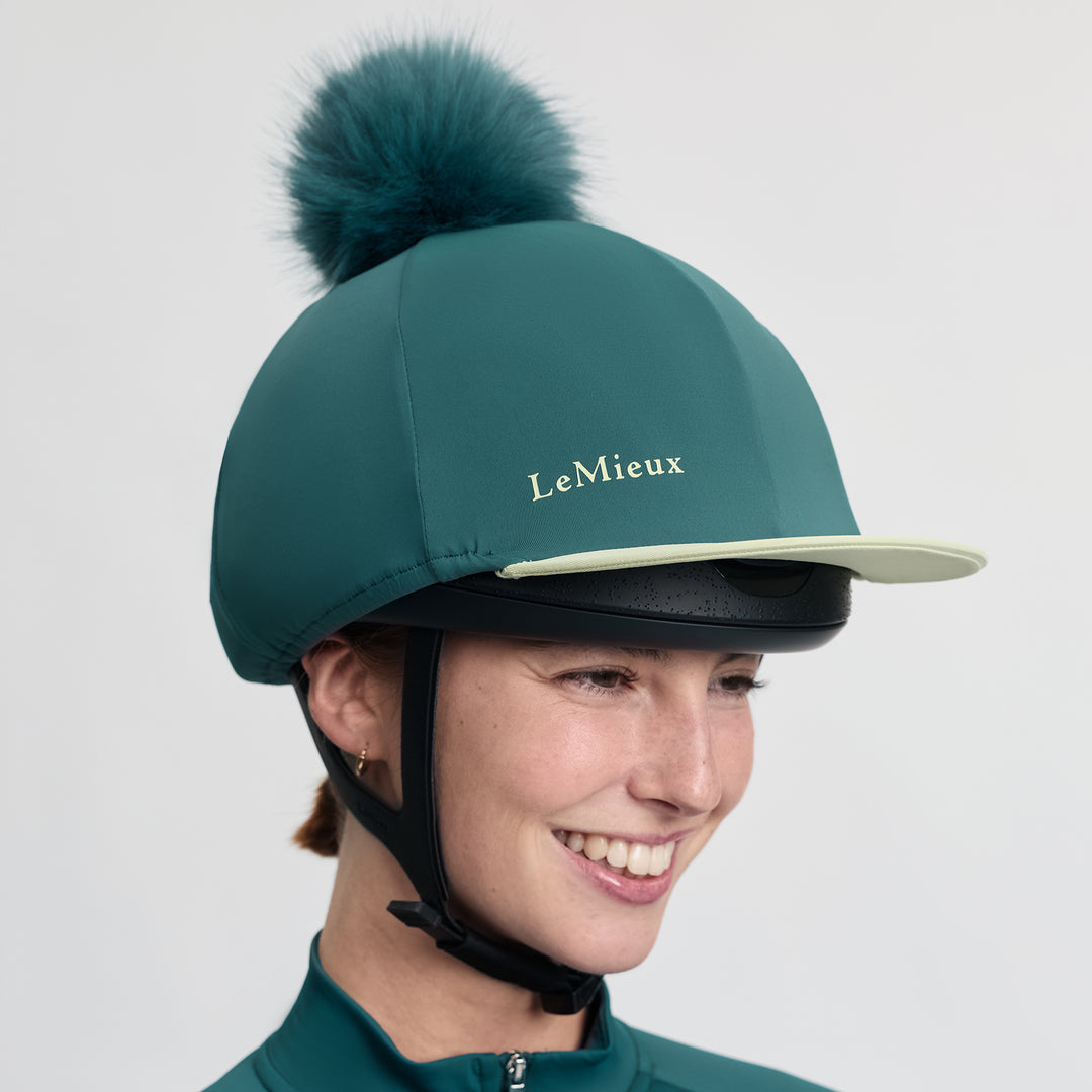 LeMieux Classique Pom Hat Silk - Jungle