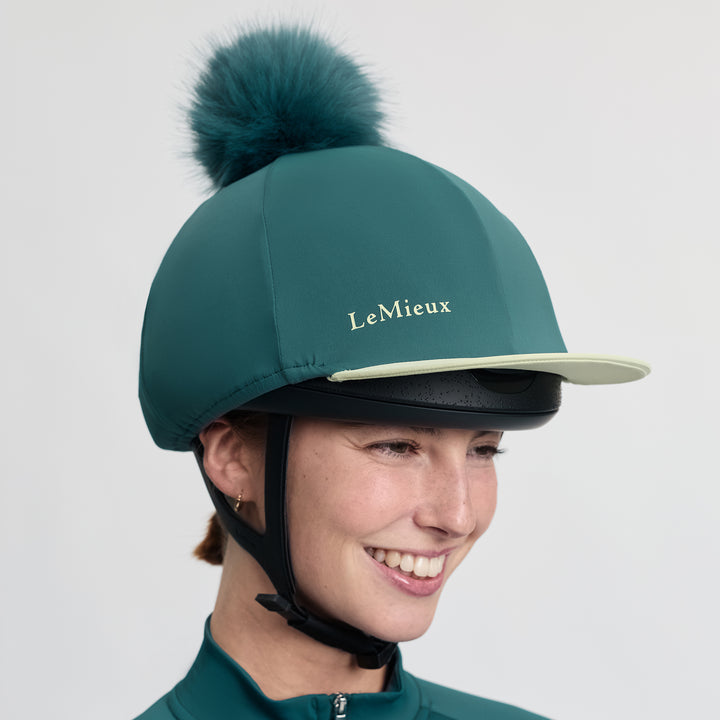 LeMieux Classique Pom Hat Silk - Jungle