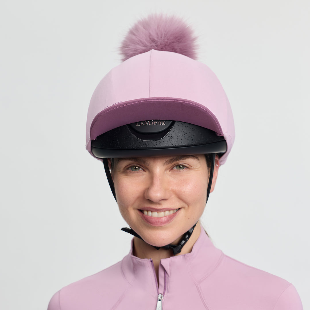 LeMieux Classique Pom Hat Silk - Fondant