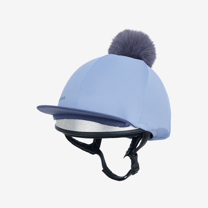 LeMieux Classique Pom Hat Silk - Powder Blue