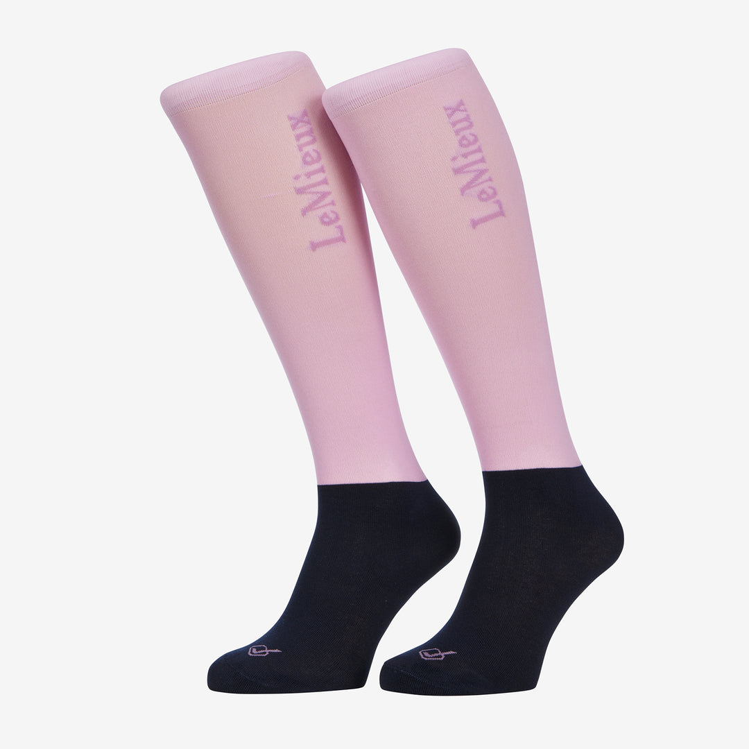 LeMieux 2 Pack Competition Socks - Fondant