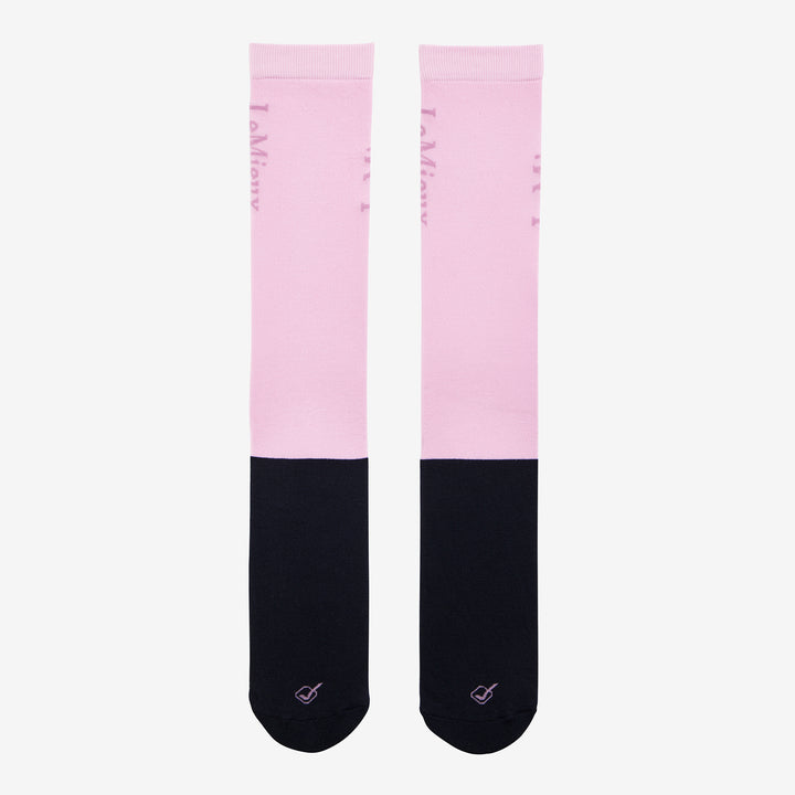 LeMieux 2 Pack Competition Socks - Fondant