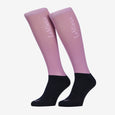 LeMieux Ladies Competition Socks 2 Pack - Damson