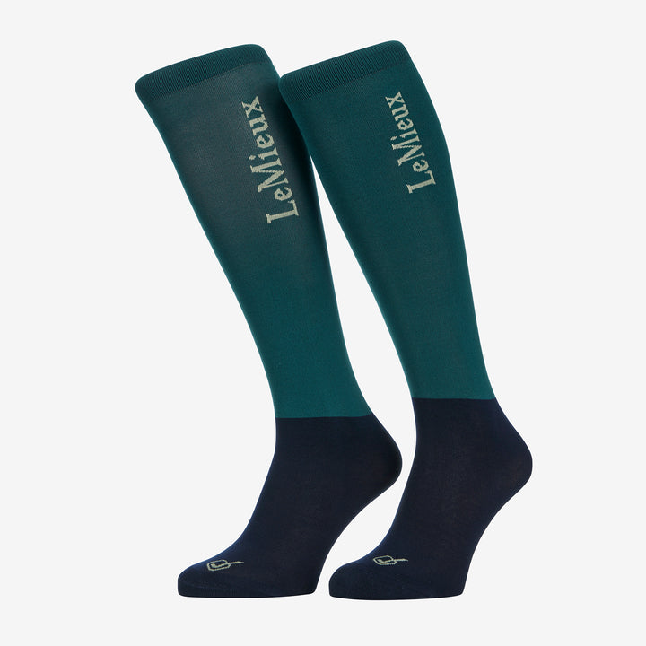 LeMieux 2 Pack Competition Socks- Jungle