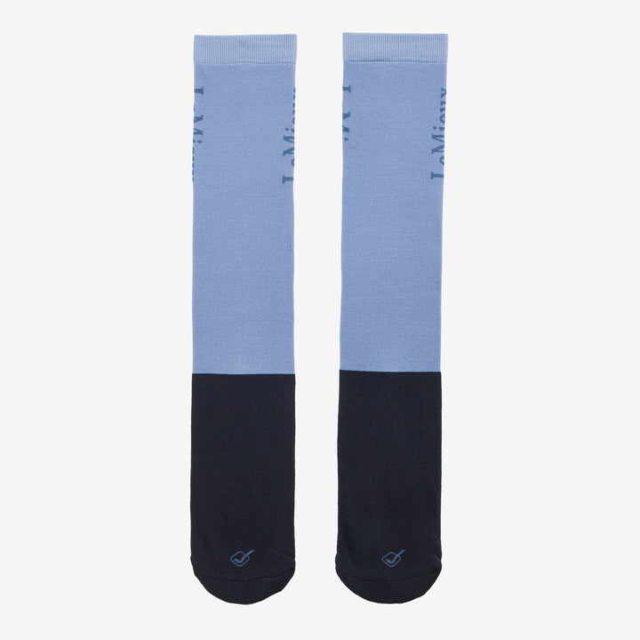 LeMieux 2 Pack Competition Socks- Powder Blue