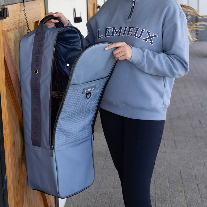 LeMieux Anatomical Bridle Bag - Powder Blue