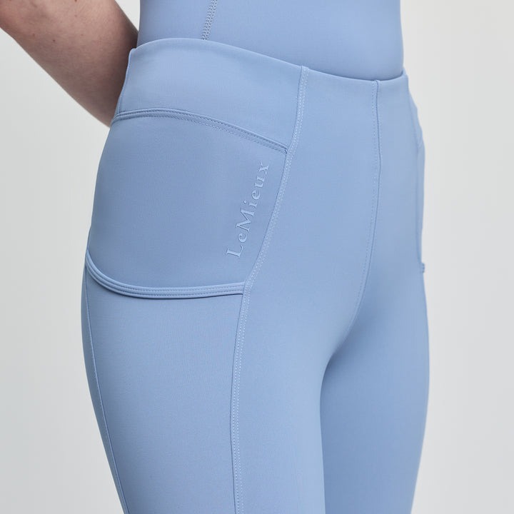 LeMieux Young Rider Orla Pull On Breech - Powder Blue