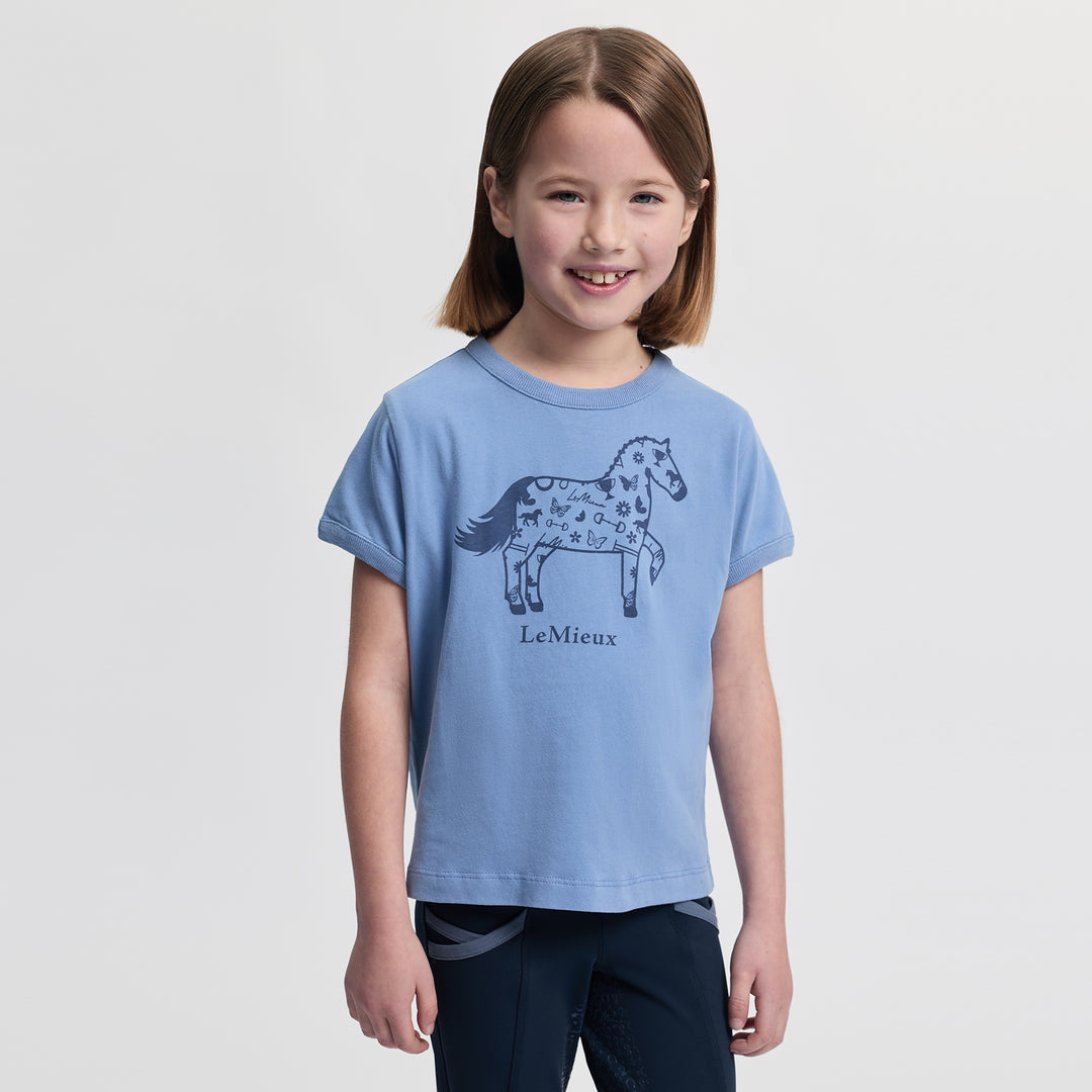 LeMieux Mini Alex T-Shirt - Powder Blue