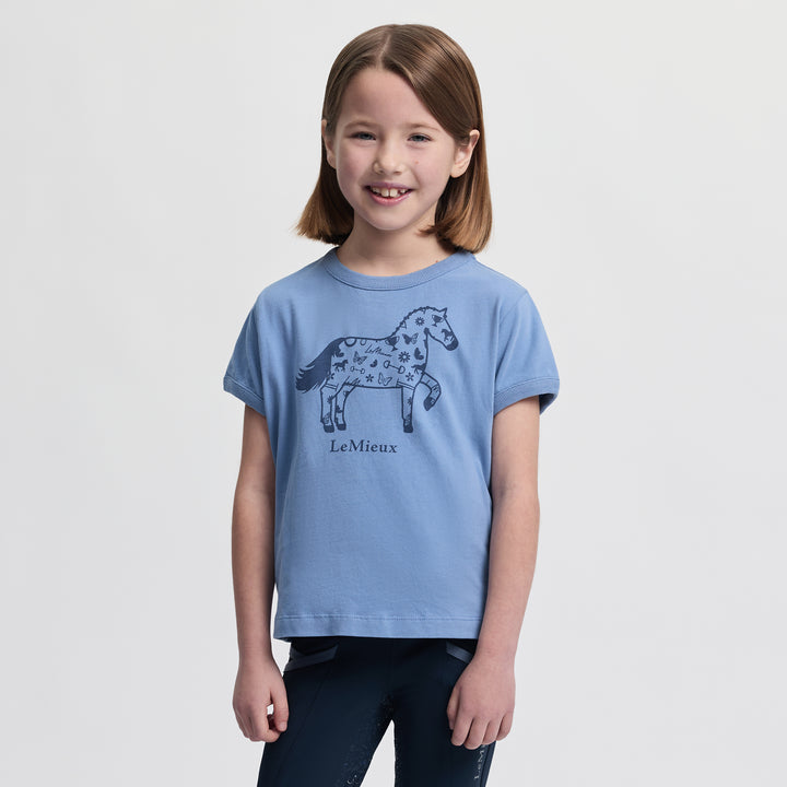 LeMieux Mini Alex T-Shirt - Powder Blue