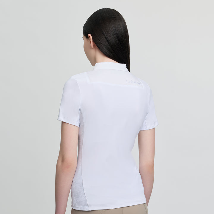 LeMieux Junior Short Sleeve Primrose Show Shirt - White