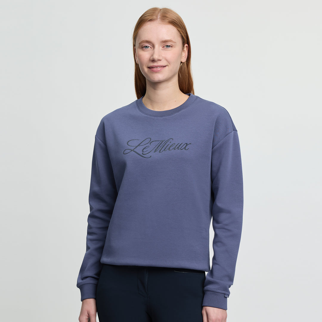 LeMieux Ladies Christina Crew Sweat - Shadow