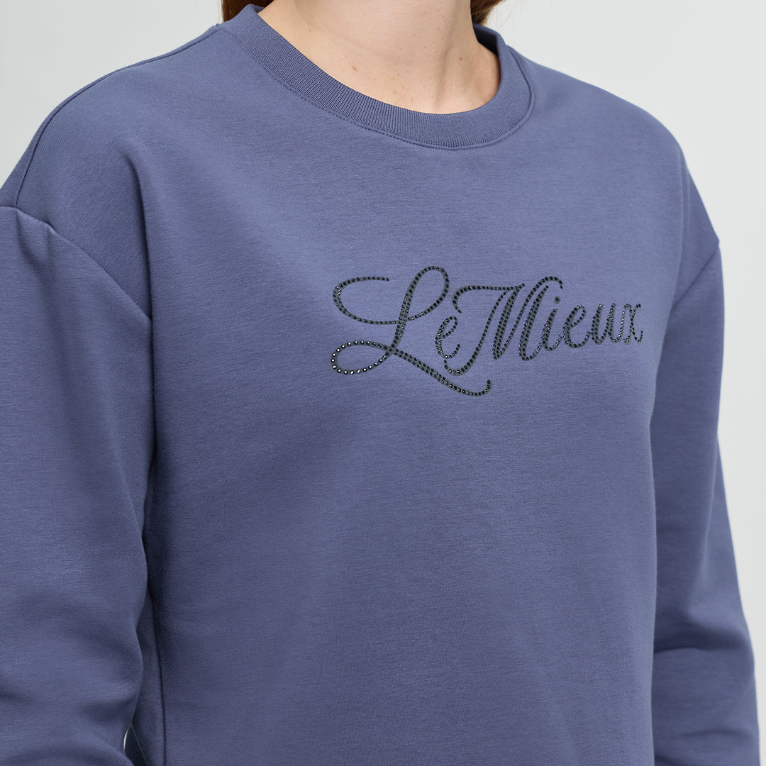 LeMieux Ladies Christina Crew Sweat - Shadow