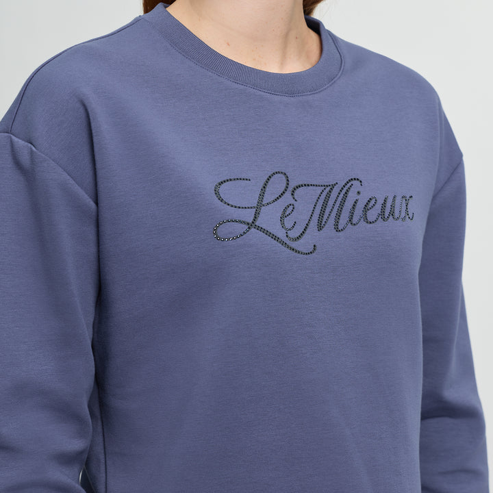 LeMieux Ladies Christina Crew Sweat - Shadow