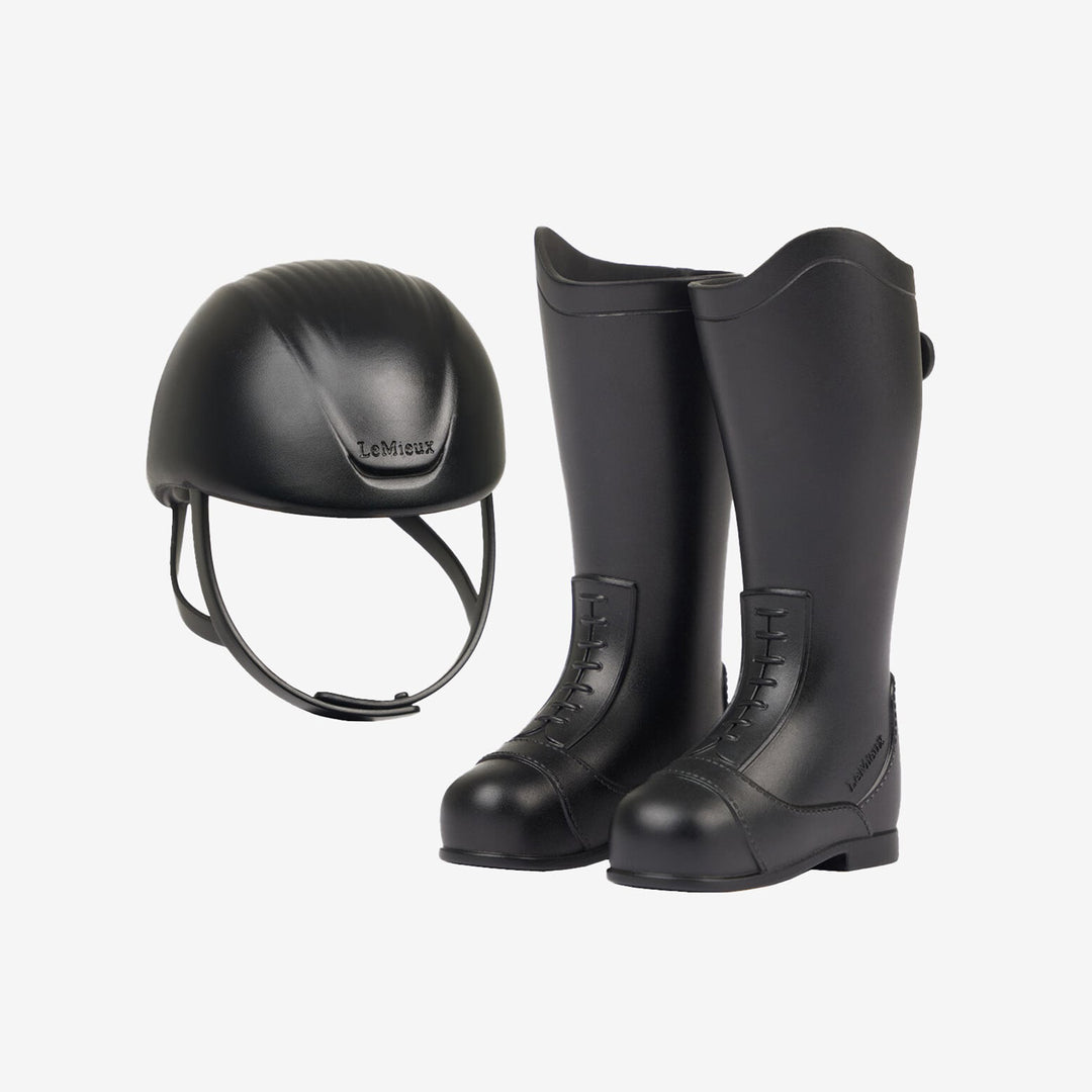 LeMieux Toy Rider Boots & Helmet