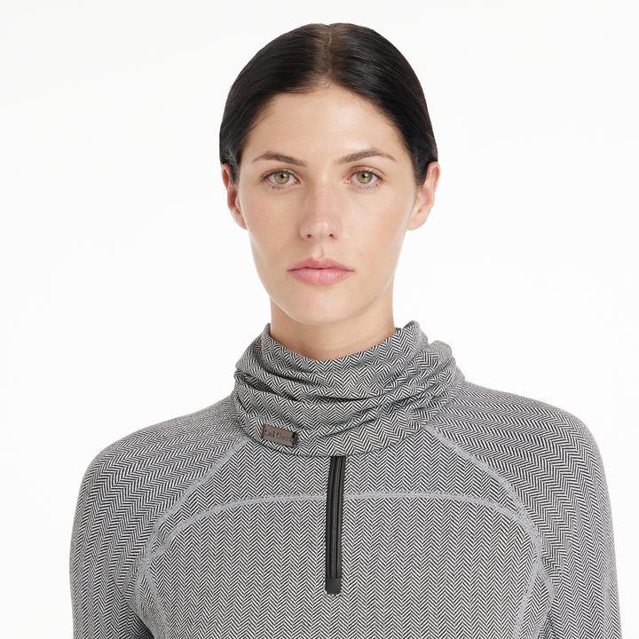 LeMieux Ladies Aspen Herringbone Snood Black