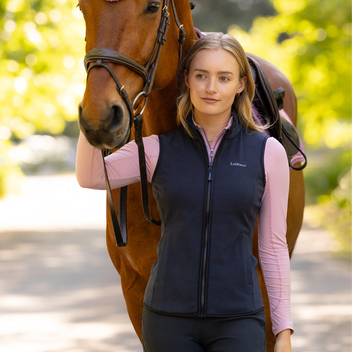 LeMieux Ladies Pamela Gilet - Navy