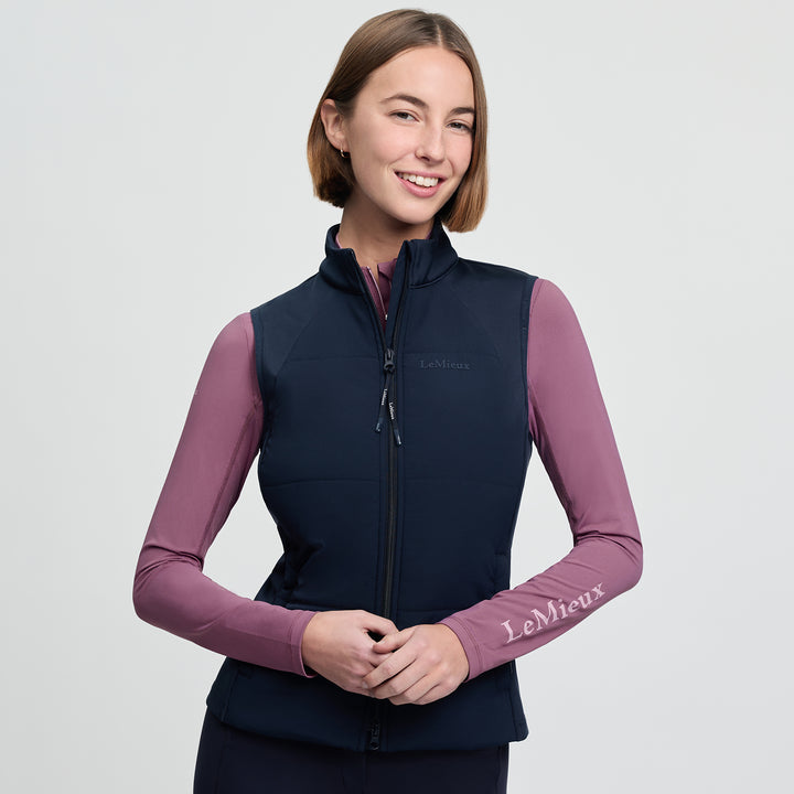LeMieux Ladies Pamela Gilet - Navy
