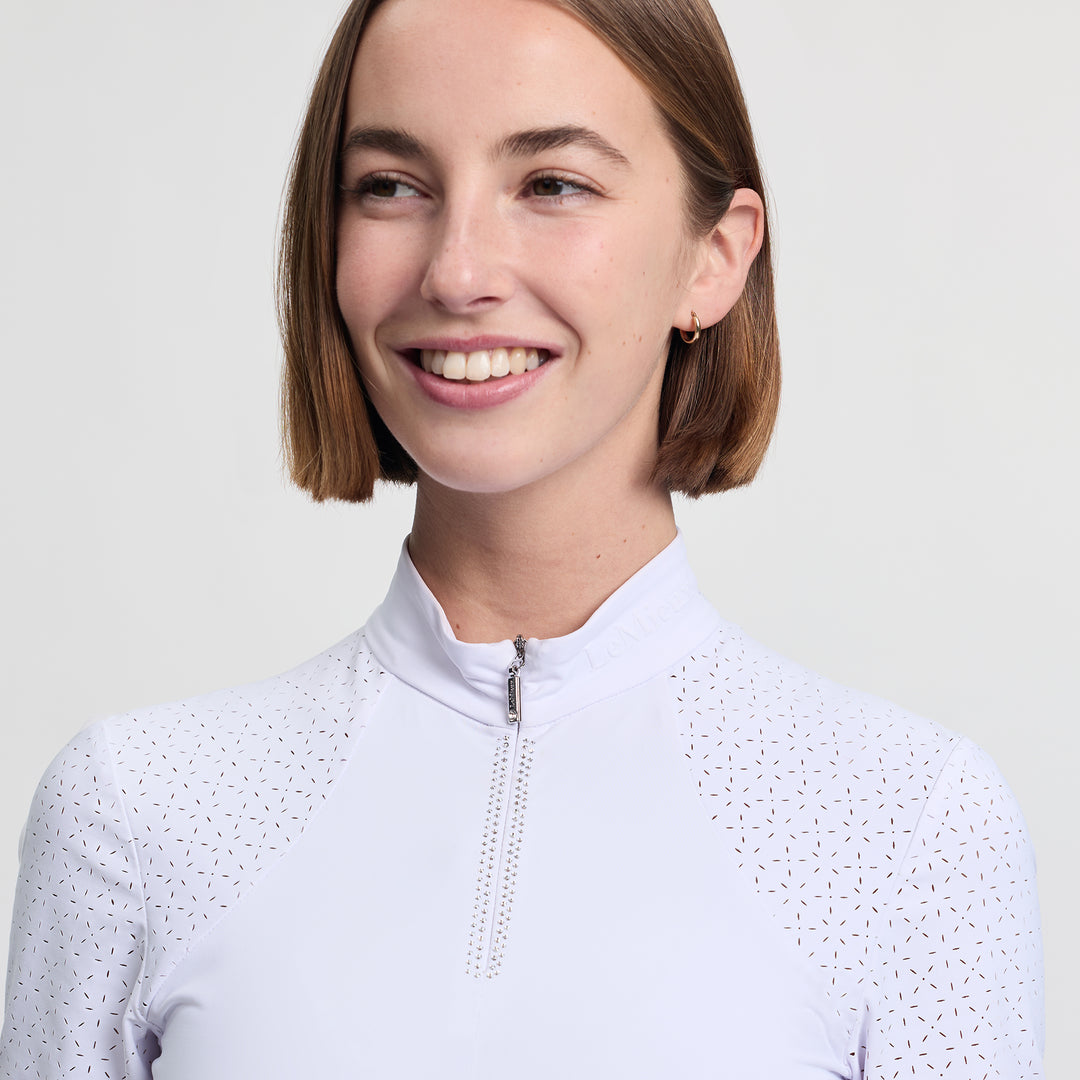 LeMieux Ladies Brilliance Verity Short Sleeve Show Shirt