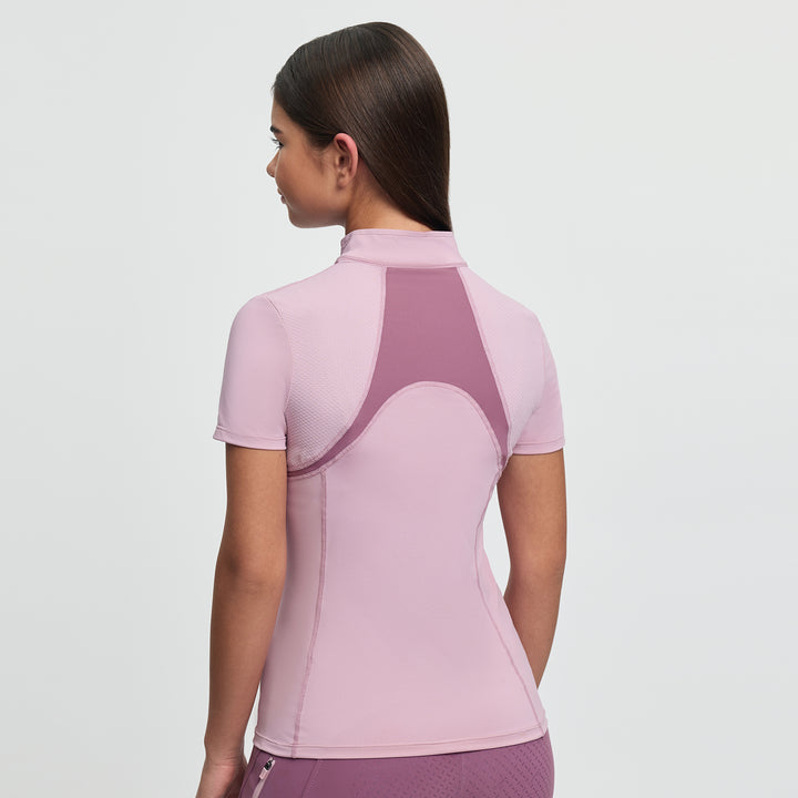 LeMieux Young Rider Mia Mesh Base Layer - Fondant