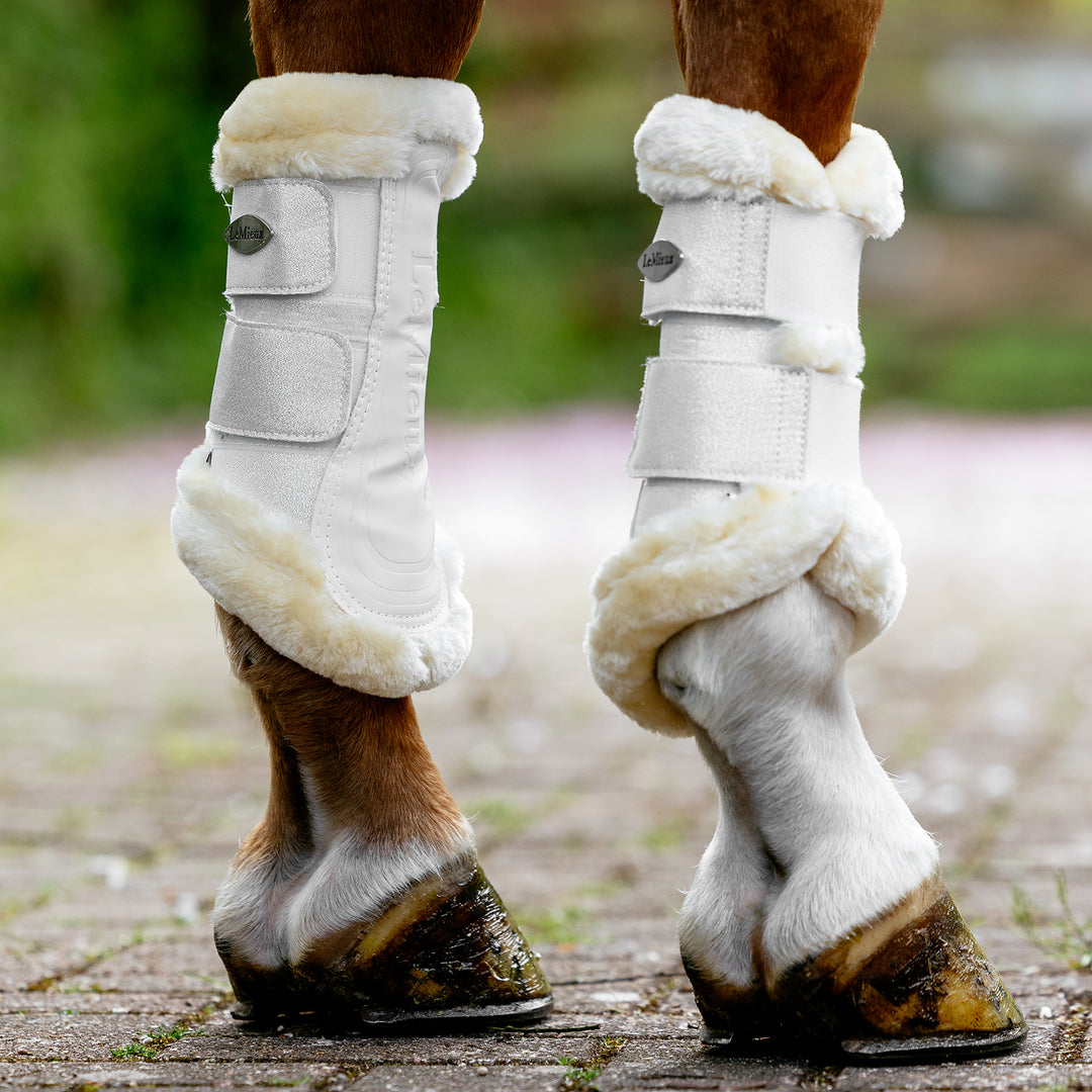 LeMieux Brilliance Fleece Edged Brushing Boot