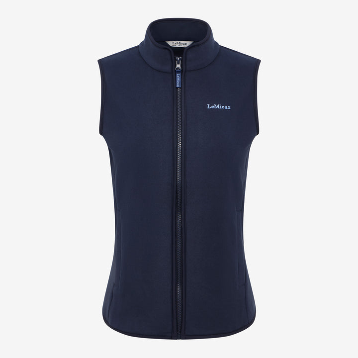 LeMieux Ladies Roberta Fleece Gilet - Navy