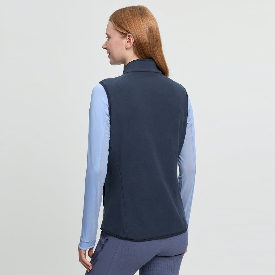 LeMieux Ladies Roberta Fleece Gilet - Navy