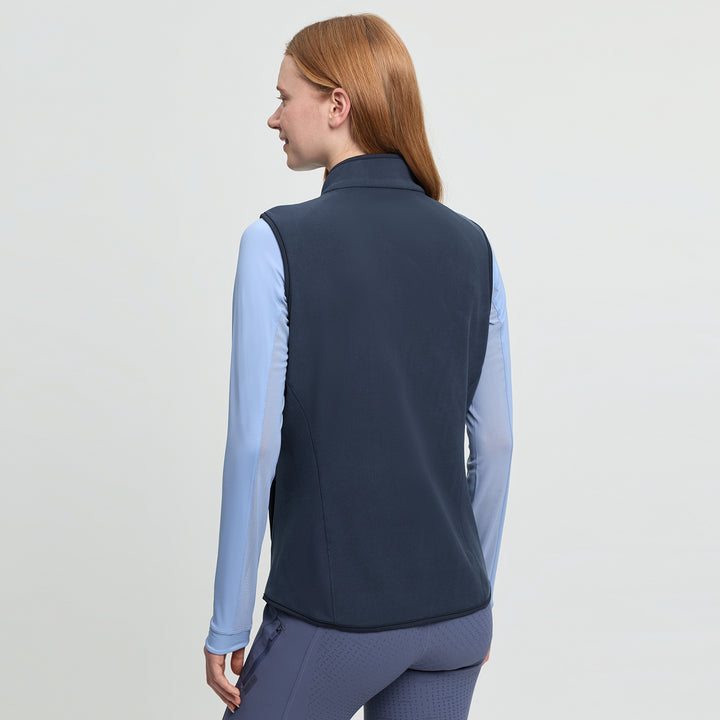 LeMieux Ladies Roberta Fleece Gilet - Navy