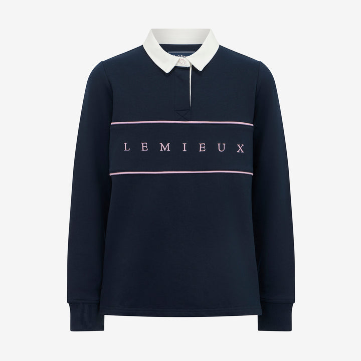 LeMieux Young Rider Riley Rugby Shirt - Navy