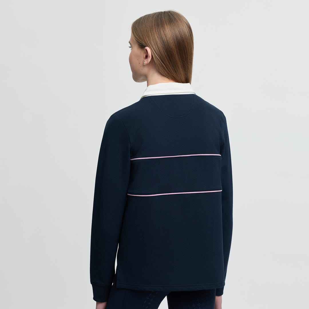 LeMieux Young Rider Riley Rugby Shirt - Navy
