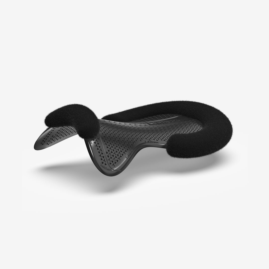 LeMieux Gel-Tek Shaped Vegan-Wool Half Pad