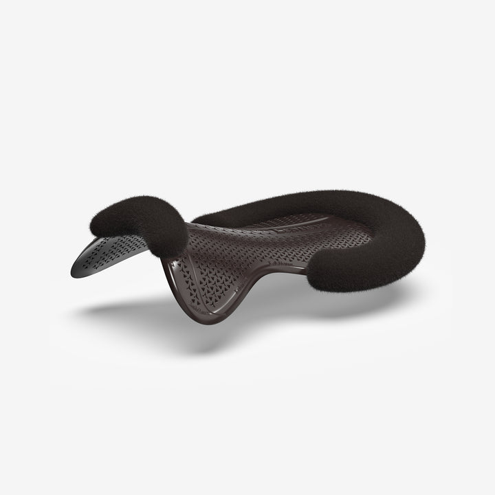 LeMieux Gel-Tek Shaped Vegan-Wool Half Pad