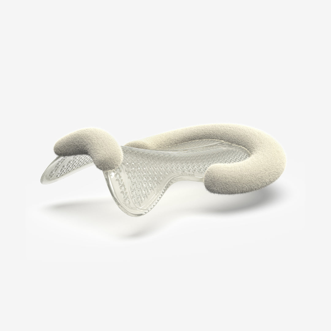 LeMieux Gel-Tek Shaped Vegan-Wool Half Pad