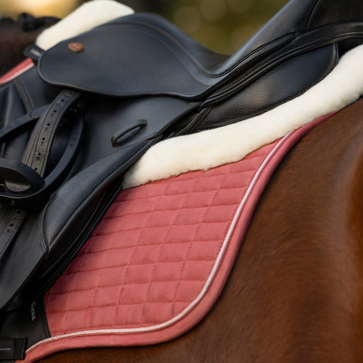 LeMieux Merino+ Suede Classic Close Contact Square - Spiced Earth