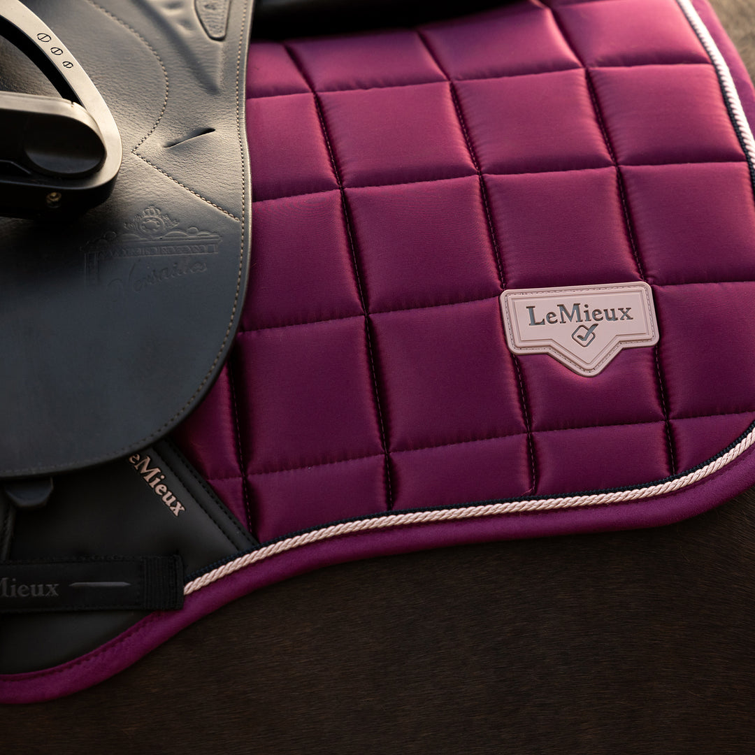 LeMieux Loire Classic Close Contact Square - Blackberry