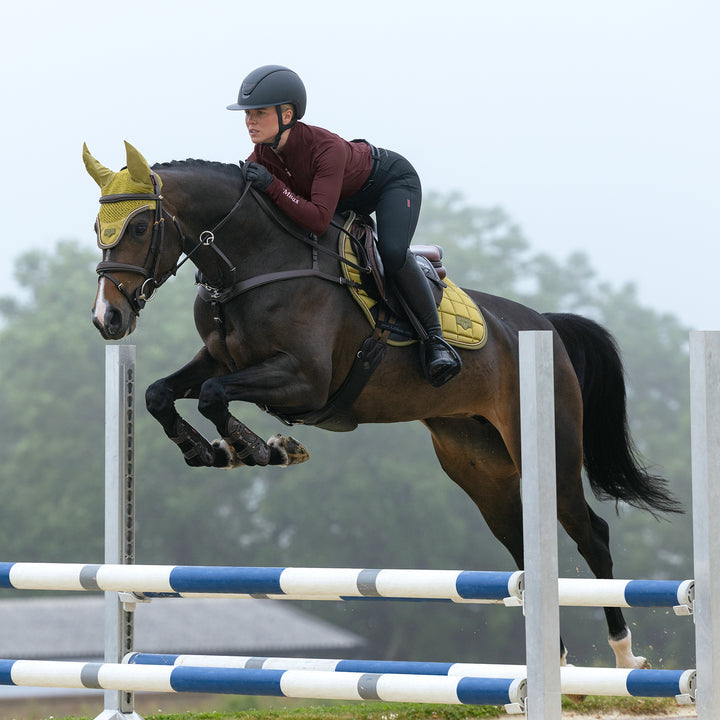 LeMieux Loire Classic Close Contact Square - Gooseberry