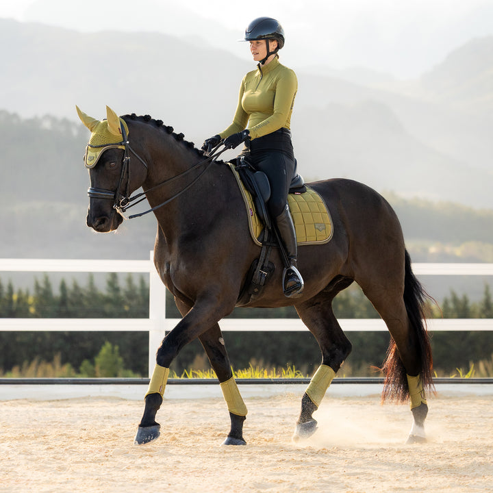 LeMieux Loire Classic Dressage Square - Gooseberry