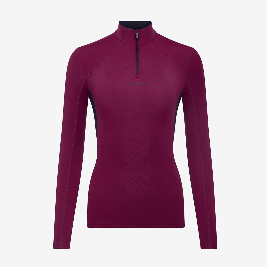 LeMieux Ladies Classique Base Layer - Blackberry