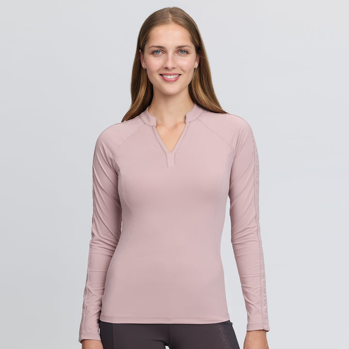 LeMieux Ladies Lisa Long Sleeve Base Layer - Wild Rose