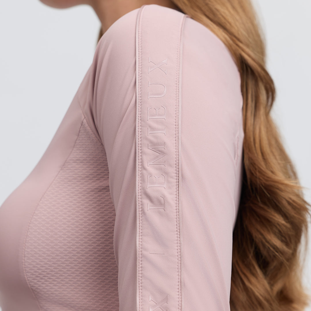 LeMieux Ladies Lisa Long Sleeve Base Layer - Wild Rose