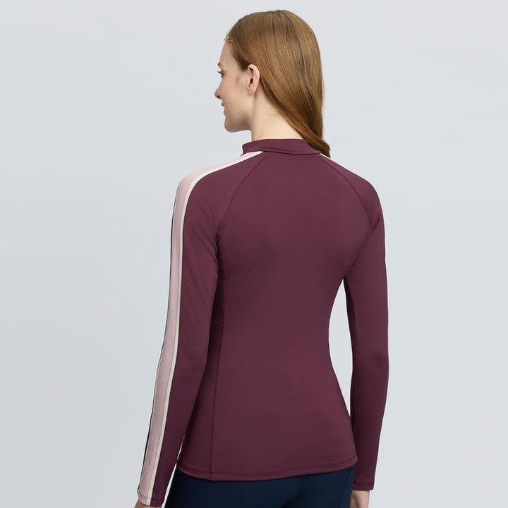 LeMieux Ladies Talia Turtle Neck Base Layer - Bramble