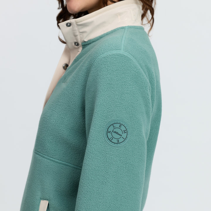 LeMieux Ladies Piper Popper Fleece - Aloe