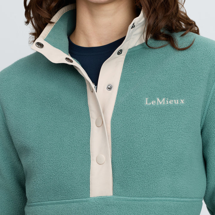 LeMieux Ladies Piper Popper Fleece - Aloe