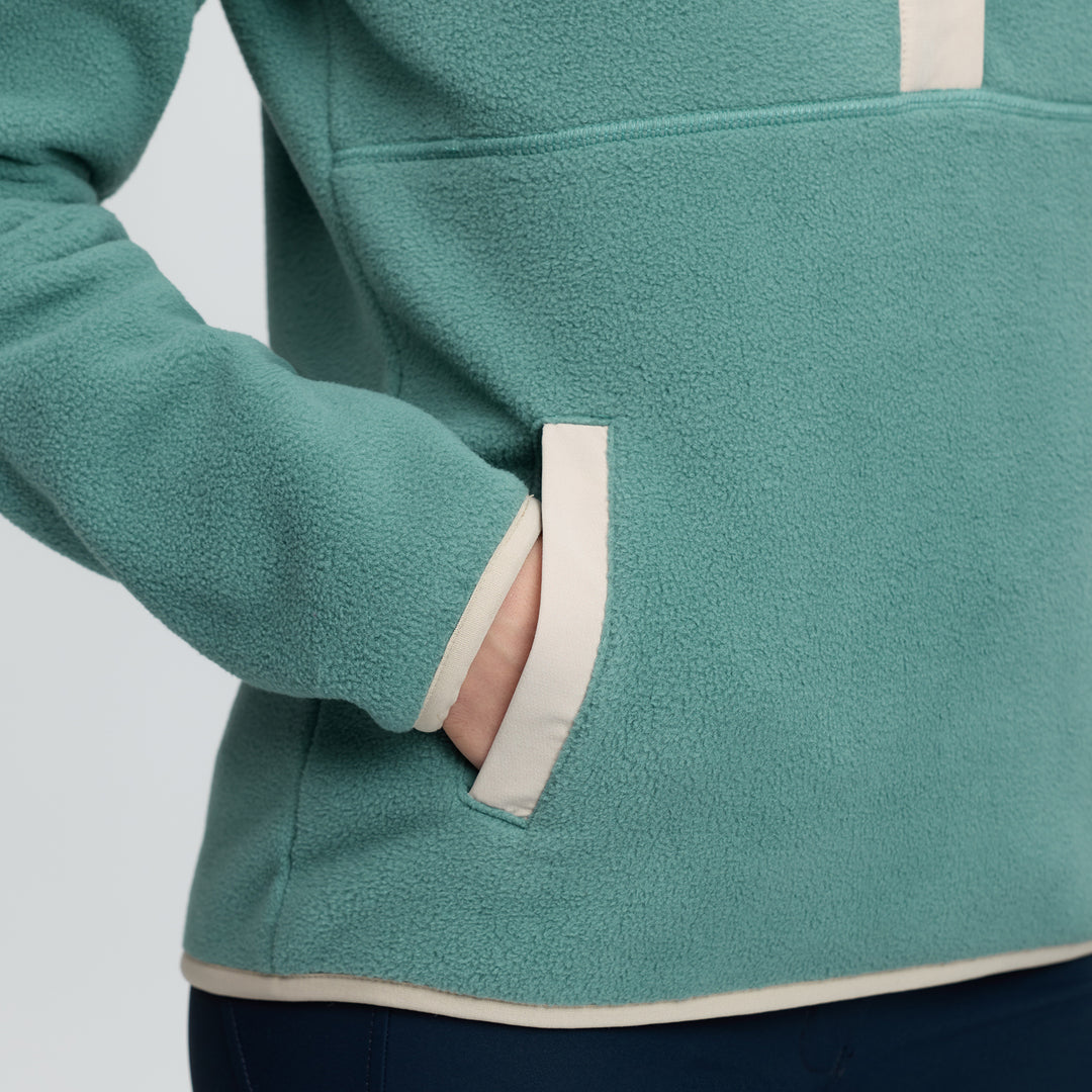 LeMieux Ladies Piper Popper Fleece - Aloe