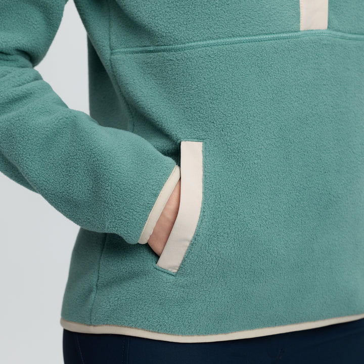 LeMieux Ladies Piper Popper Fleece - Aloe