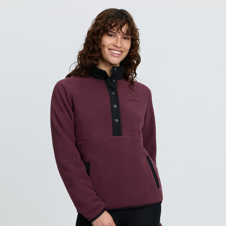 LeMieux Ladies Piper Popper Fleece - Bramble