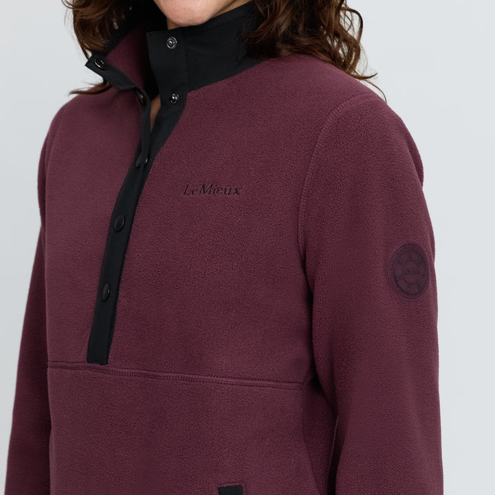 LeMieux Ladies Piper Popper Fleece - Bramble