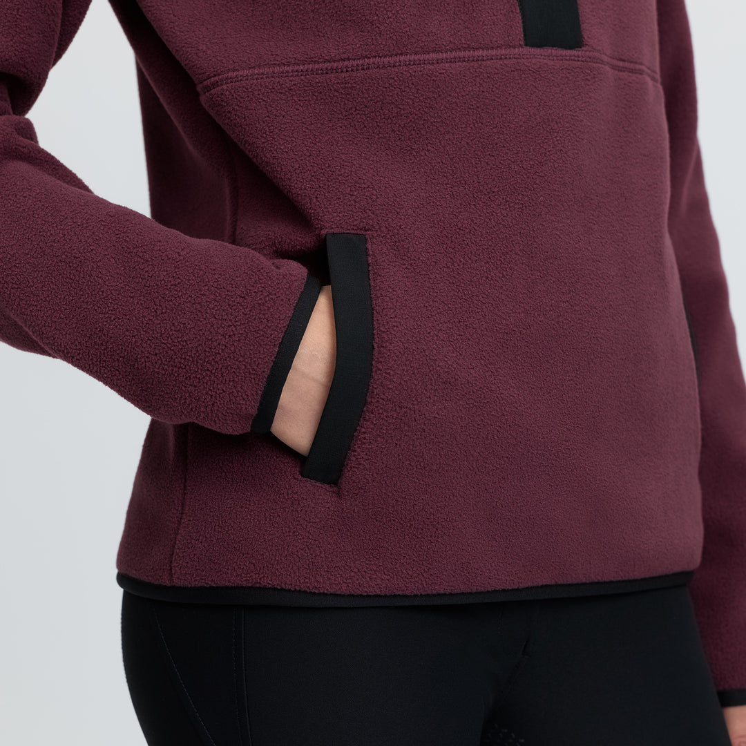 LeMieux Ladies Piper Popper Fleece - Bramble