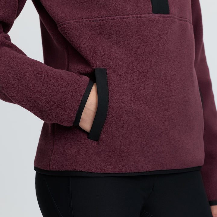 LeMieux Ladies Piper Popper Fleece - Bramble